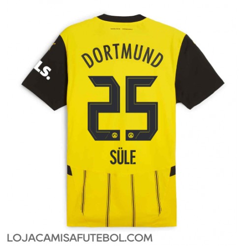 Camisa de Futebol Borussia Dortmund Niklas Sule #25 Equipamento Principal 2024-25 Manga Curta